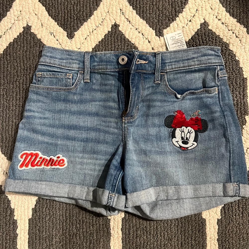 Abercrombie kids midi shorts Minnie Mouse
